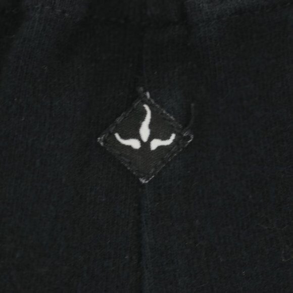 Prana Women's Small Black Drawstring Mid Rise Straight Leg Capri Knit Pants - Picture 5 of 8